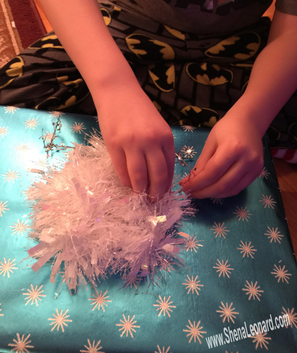 A Super-EASY way to make your packages look fancy! So easy, even a kiddo can do it. (=