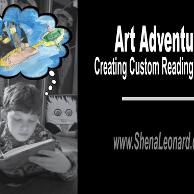 www.ShenaLeonard.com Messy Table, Creative House: This fun Art Adventure teaches kids about posters, and engages them in designing their own poster featuring their favorite book. This Art Adventure is a HUGE HIT with the Kids because they love creating a poster that features themselves and their favorite book. It is also a huge hit with Teachers and Parents because it encourages reading, and sharing what you love about reading. It’s an overall hit! (=