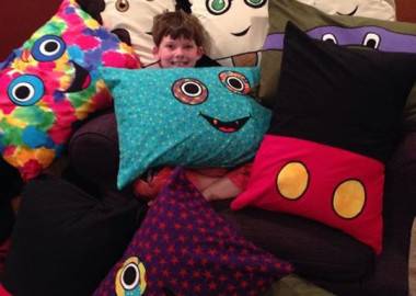 Classroom Reading Pillows: Monsters, Turtles, Harry Potter and More (= www.ShenaLeonard.com: Messy Table, Creative House