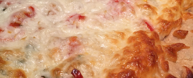Recipes for Whole Wheat Multigrain Pizza Crust and delicious Tomato Basil Pizza.
