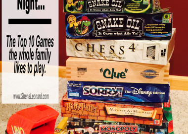 Family Game Night - Games the Whole Family will like to play! (=